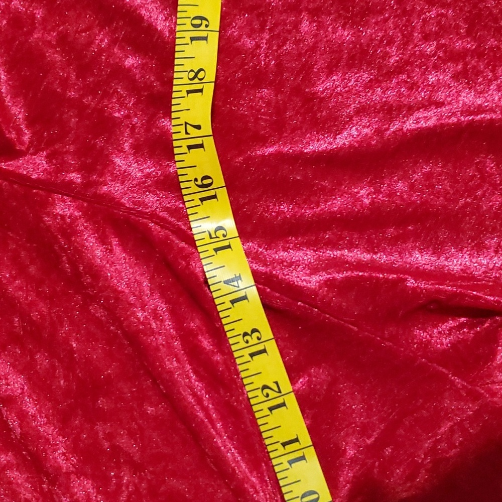 Long velvet flowy hoody cape - Picture 12 of 15